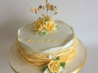 Ombre Golden Wedding