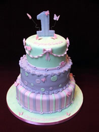 Girly Birthday Cakes on Birthday Cake