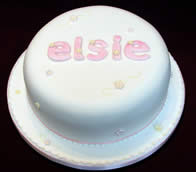 Christening Cake