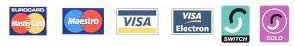 Credit and Debit Cards Accepted