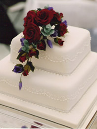 Pictures of simple 2 layer wedding cakes