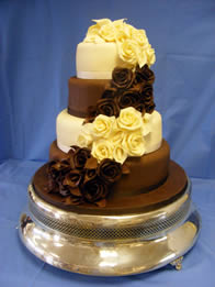White Chocolate Ganache Wedding Cake White Chocolate Ganache Wedding Cake