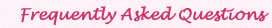 Frequently Asked Questions