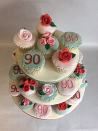 Adult birthday cake by Catherine Scott