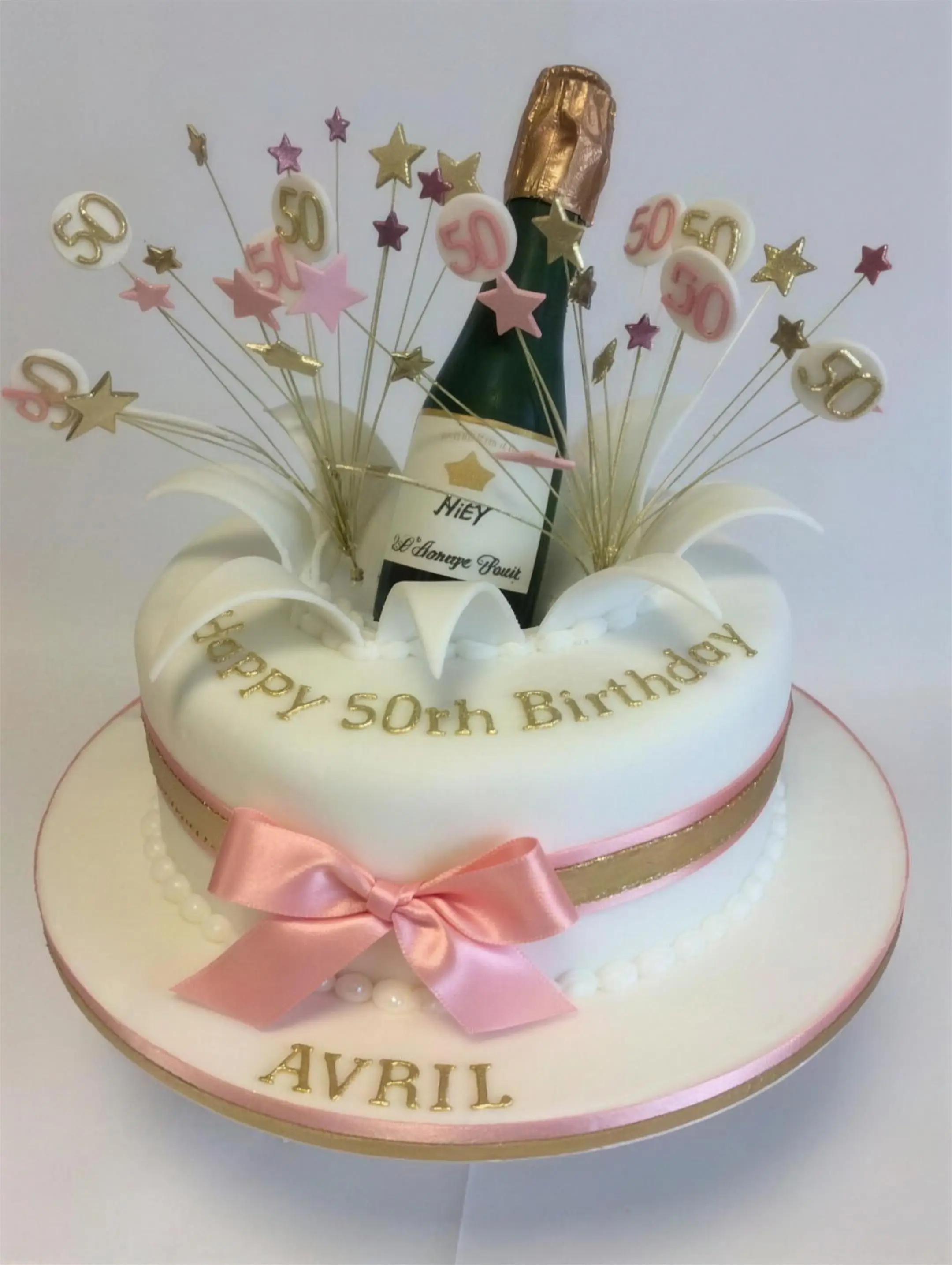Adult birthday cake by Catherine Scott