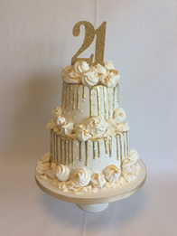 Adult birthday cake by Catherine Scott