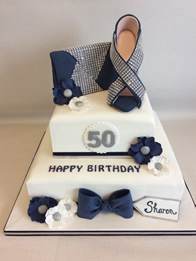 Adult birthday cake by Catherine Scott