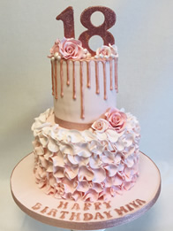Adult birthday cake by Catherine Scott