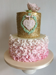 Adult birthday cake by Catherine Scott
