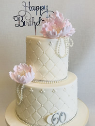 Adult birthday cake by Catherine Scott