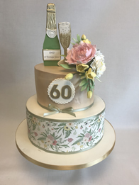 Adult birthday cake by Catherine Scott