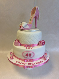 Adult birthday cake by Catherine Scott
