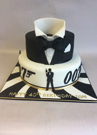 Adult birthday cake by Catherine Scott