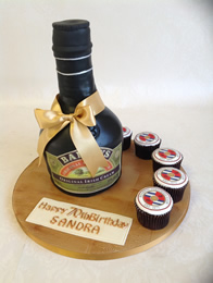 Adult birthday cake by Catherine Scott
