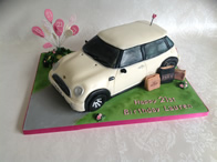 Adult birthday cake by Catherine Scott