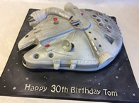 Adult birthday cake by Catherine Scott