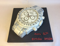 Adult birthday cake by Catherine Scott