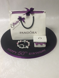 Adult birthday cake by Catherine Scott