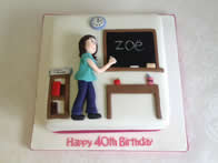 Adult birthday cake by Catherine Scott