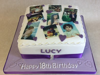 Adult birthday cake by Catherine Scott