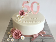 Adult birthday cake by Catherine Scott
