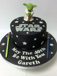 Adult birthday cake by Catherine Scott