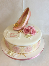 Adult birthday cake by Catherine Scott