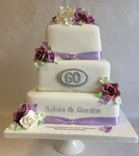 Anniversary cake by Catherine Scott