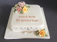 Anniversary cake by Catherine Scott