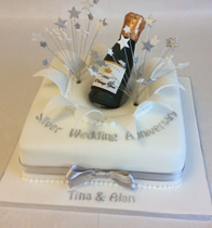 Anniversary cake by Catherine Scott