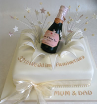 Anniversary cake by Catherine Scott