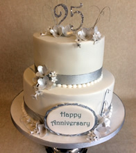 Anniversary cake by Catherine Scott