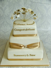 Anniversary cake by Catherine Scott