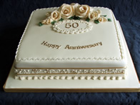 Anniversary cake by Catherine Scott
