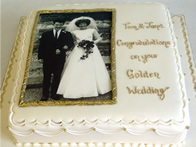 Anniversary cake by Catherine Scott
