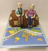 Anniversary cake by Catherine Scott