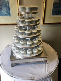 Anniversary cake by Catherine Scott