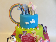 Children's birthday cake by Catherine Scott