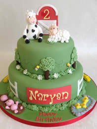 Children's birthday cake by Catherine Scott