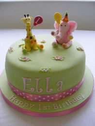 Children's birthday cake by Catherine Scott