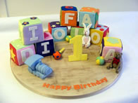 Children's birthday cake by Catherine Scott