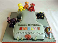 Children's birthday cake by Catherine Scott