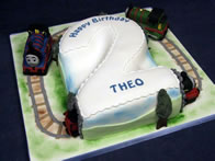 Children's birthday cake by Catherine Scott