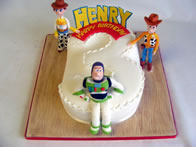 Children's birthday cake by Catherine Scott