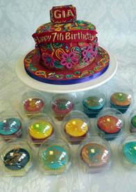 Children's birthday cake by Catherine Scott