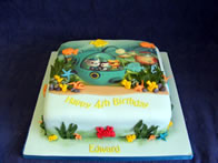 Children's birthday cake by Catherine Scott