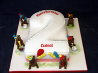 Children's birthday cake by Catherine Scott