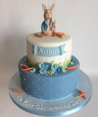 Christening cake by Catherine Scott