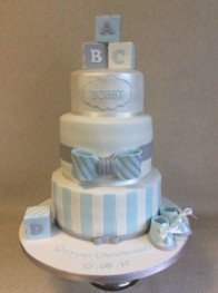 Christening cake by Catherine Scott