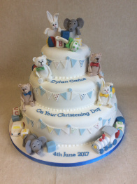 Christening cake by Catherine Scott